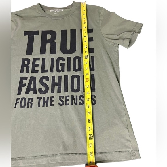 𝅺True Religion Fashion For Senses Tee • Used • Size: Medium​ - Picture 4 of 7